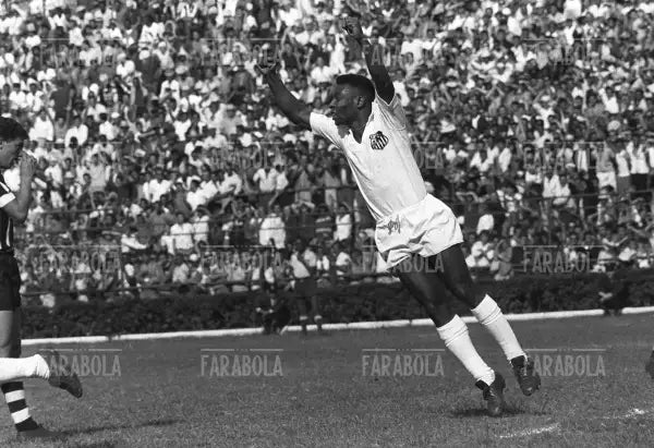 Pelè, Corinthians vs Santos, 1964 - Farabola Immagine digitale