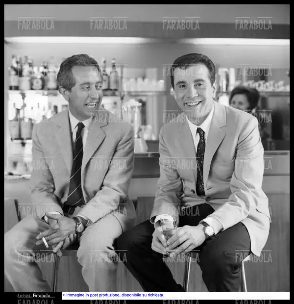 Peppino Mazzullo ed Enzo Tortora, Il Gambero, 1967 - Farabola Immagine digitale
