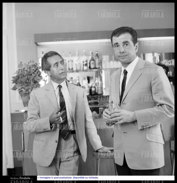 Peppino Mazzullo ed Enzo Tortora, Il Gambero, 1967 - Farabola Immagine digitale