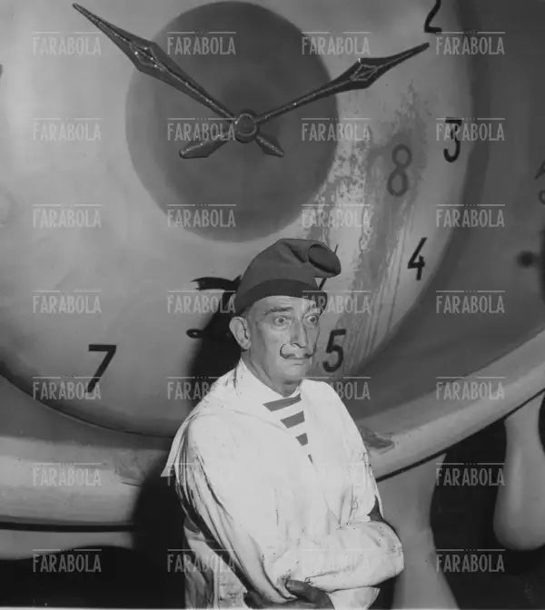 Performance di Salvador Dalì, Festival di Venezia, 1961 - Farabola Immagine digitale