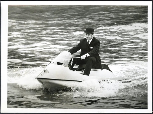 Peter Rost e il suo scooter - sci 1970 Ft 36645 - Stampa 20x15 cm - Farabola Stampa ai sali d'argento