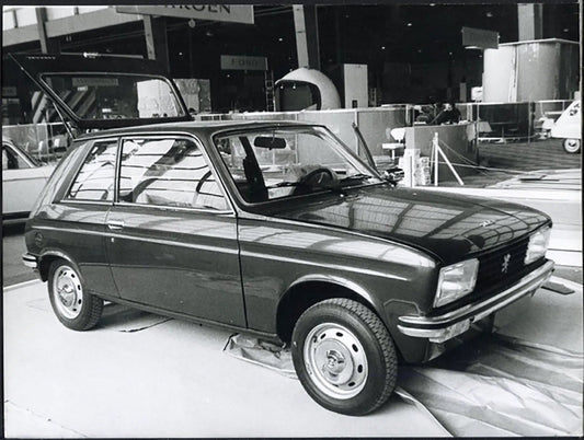 Peugeot 104 Salone Auto Parigi 1973 Ft 36662 - Stampa 24x18 cm - Farabola Stampa ai sali d'argento