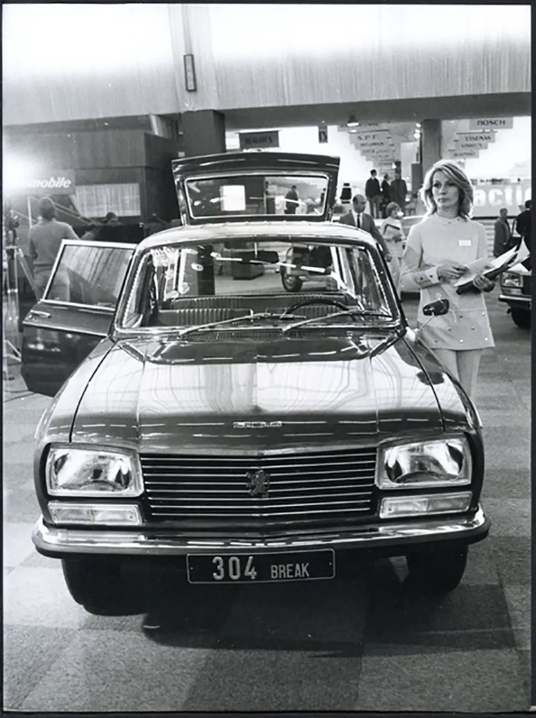 Peugeot 304 Salone Auto Parigi 1970 Ft 36479 - Stampa 24x18 cm - Farabola Stampa ai sali d'argento