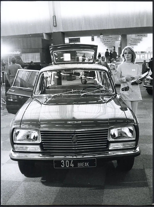 Peugeot 304 Salone Auto Parigi 1970 Ft 36479 - Stampa 24x18 cm - Farabola Stampa ai sali d'argento
