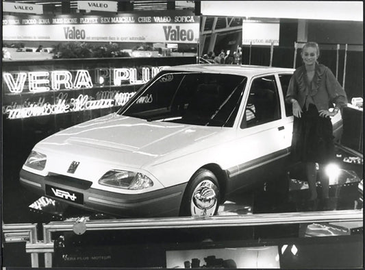 Peugeot Vera Salone Auto Parigi 1982 Ft 37026 - Stampa 24x18 cm - Farabola Stampa ai sali d'argento