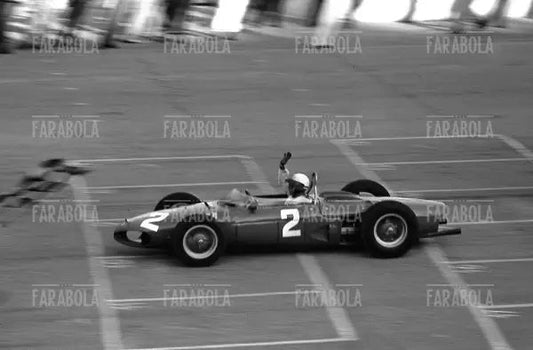 Phil Hill su Ferrari, Gp di Monza, 1961 - Farabola Immagine digitale