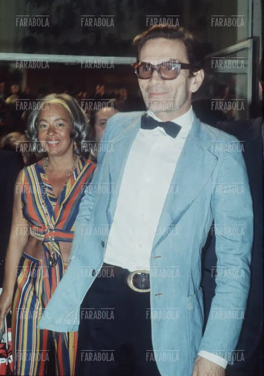 Pier Paolo Pasolini, Festival di Cannes, 1974 - Farabola Immagine digitale