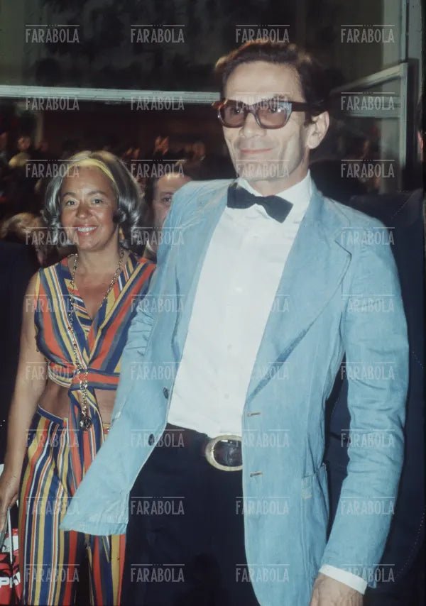 Pier Paolo Pasolini, Festival di Cannes, 1974 - Farabola Immagine digitale