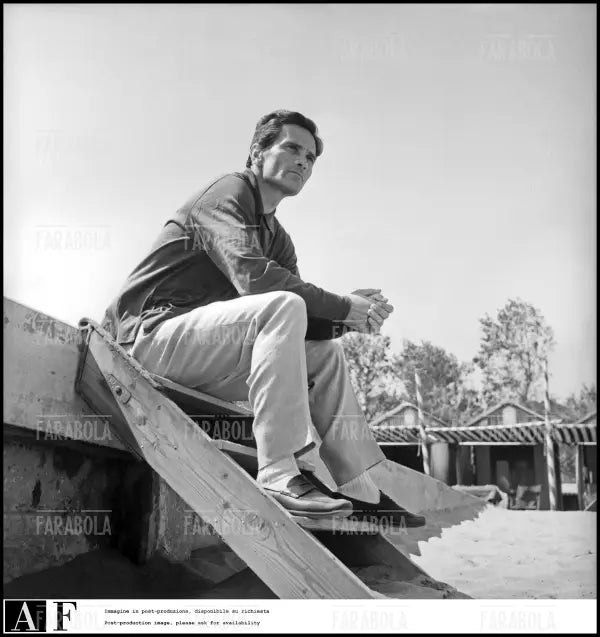 Pier Paolo Pasolini, Festival di Venezia, 1962 - Farabola Immagine digitale