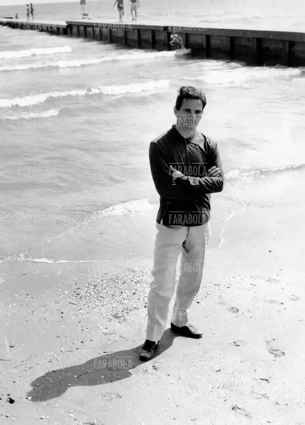 Pier Paolo Pasolini, Festival di Venezia, 1962 - Farabola Immagine digitale