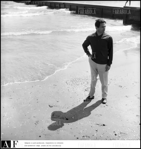 Pier Paolo Pasolini, Festival di Venezia, 1962 - Farabola Immagine digitale