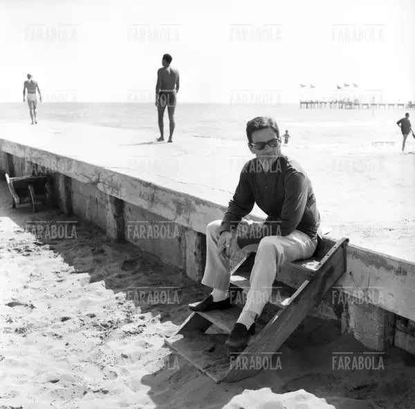 Pier Paolo Pasolini, Festival di Venezia, 1962 - Farabola Immagine digitale