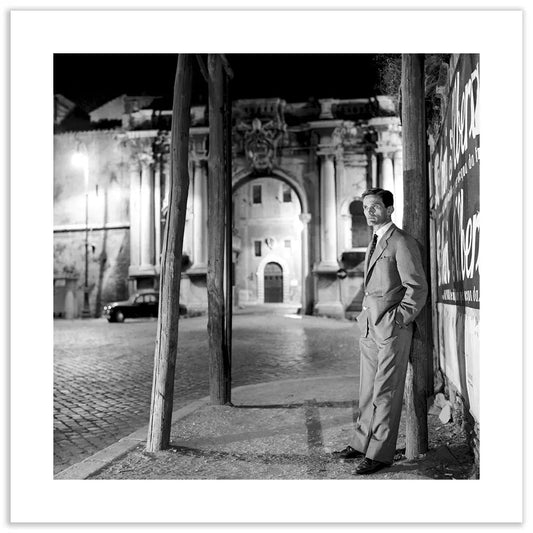 Pier Paolo Pasolini, Roma 1960 - Farabola Fotografia