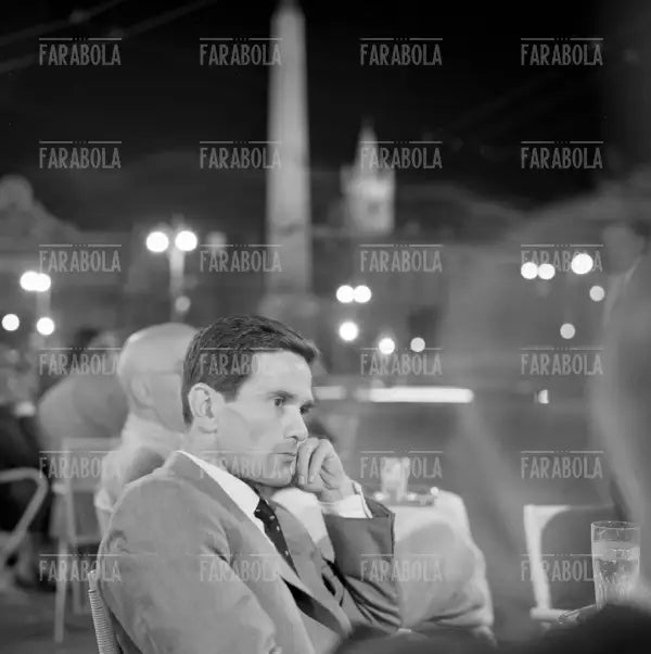 Pier Paolo Pasolini, Roma, 1960 - Farabola Immagine digitale