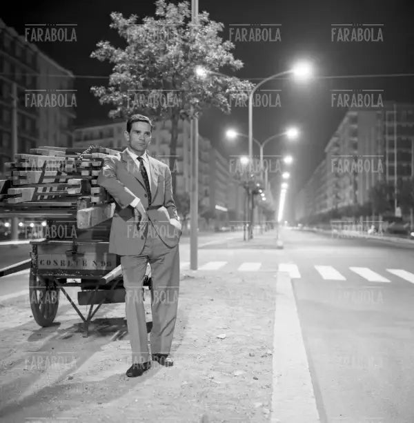 Pier Paolo Pasolini, Roma, 1960 - Farabola Immagine digitale