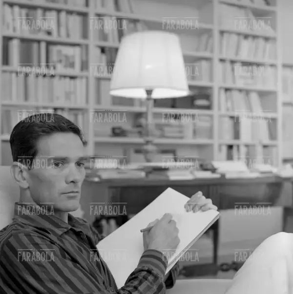 Pier Paolo Pasolini, Roma, 1960 - Farabola Immagine digitale