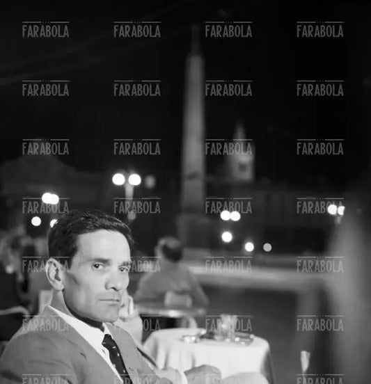 Pier Paolo Pasolini, Roma, 1960 - Farabola Immagine digitale