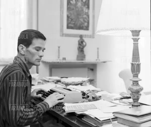 Pier Paolo Pasolini, Roma, 1960 - Farabola Immagine digitale