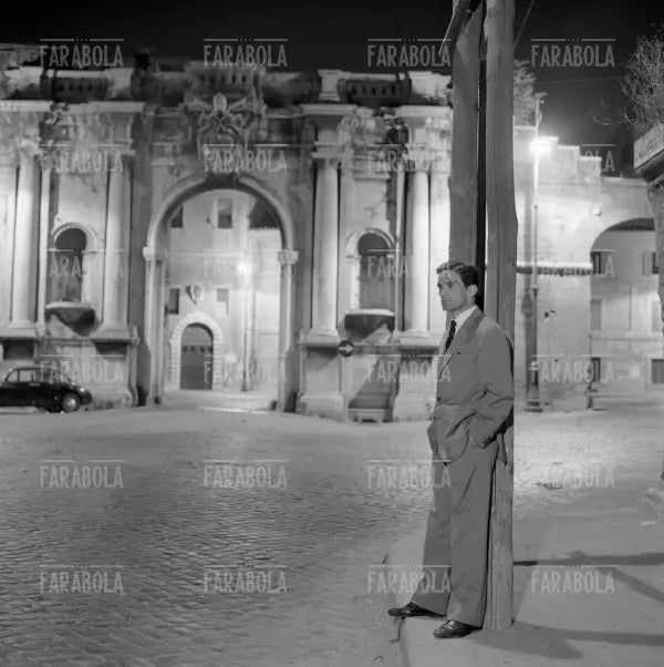 Pier Paolo Pasolini, Roma, 1960 - Farabola Immagine digitale