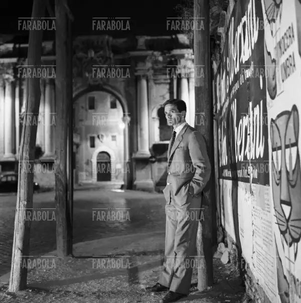 Pier Paolo Pasolini, Roma, 1960 - Farabola Immagine digitale