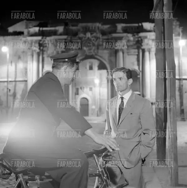 Pier Paolo Pasolini, Roma, 1960 - Farabola Immagine digitale