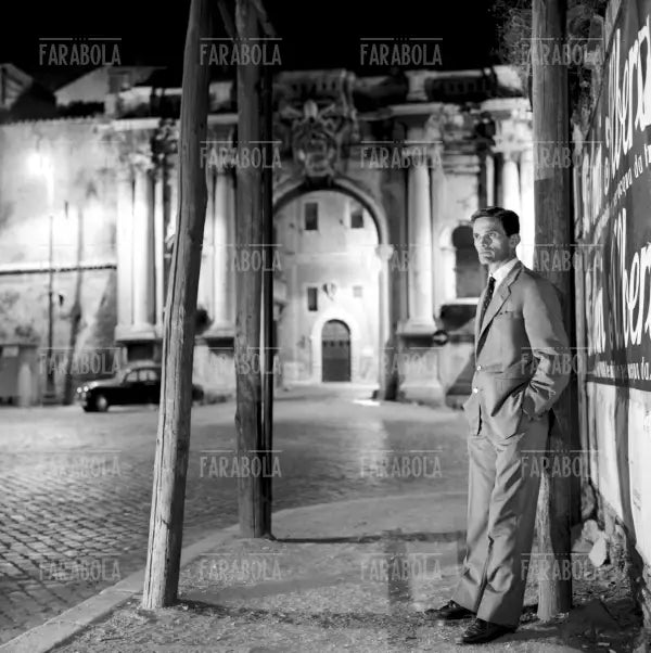 Pier Paolo Pasolini, Roma, 1960 - Farabola Immagine digitale