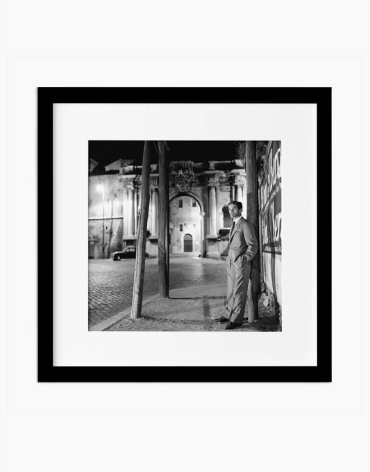 Pier Paolo Pasolini, Roma 1960 - Farabola WhiteWall App Product