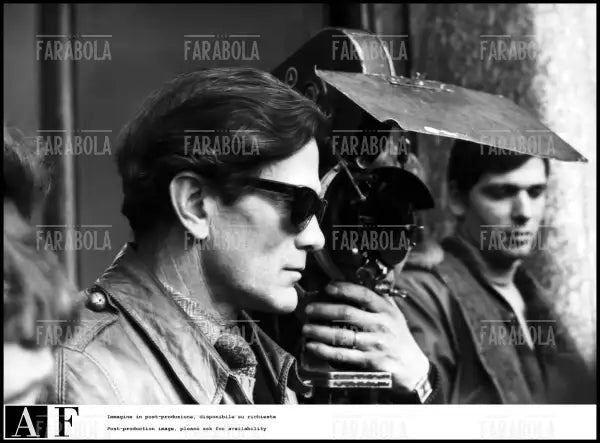 Pier Paolo Pasolini sul set del film Teorema, 1968 - Farabola Immagine digitale