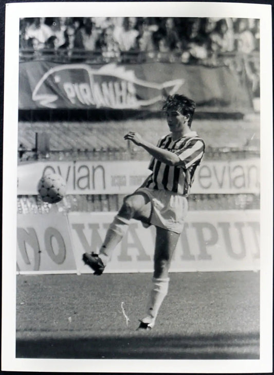 Pierluigi Casiraghi Juventus 1990 Ft 2614 - Stampa 24x18 cm - Farabola Stampa ai sali d'argento