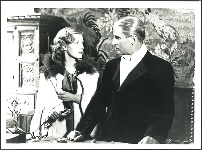 Pierre Blanchar Lisette Lanvin film 1937 Ft 37312 - Stampa 24x18 cm - Farabola Stampa ai sali d'argento (anni 90)