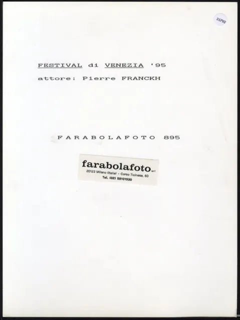 Pierre Franckh Venezia 1995 Ft 35792 - Stampa 24x18 cm - Farabola Stampa ai sali d'argento