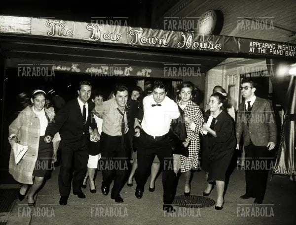 Pino Donaggio e Lando Fiorini, Cantagiro in America, 1964 - Farabola Immagine digitale
