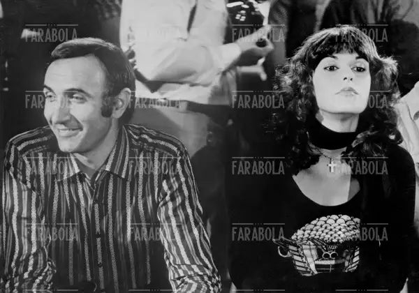 Pippo Baudo e Mita Medici, Canzonissima, 1973 - Farabola Immagine digitale