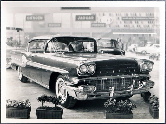 Pontiac Salone Auto 1956 Ft 35316 - Stampa 24x18 cm - Farabola Stampa ai sali d'argento