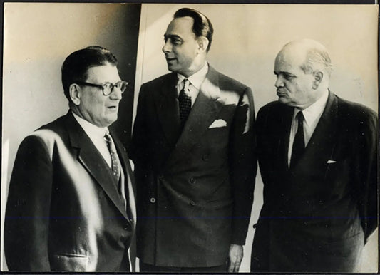 Portuondo Presidente Consiglio Cuba 1956 Ft 37034 - Stampa 18x13 cm - Farabola Stampa ai sali d'argento