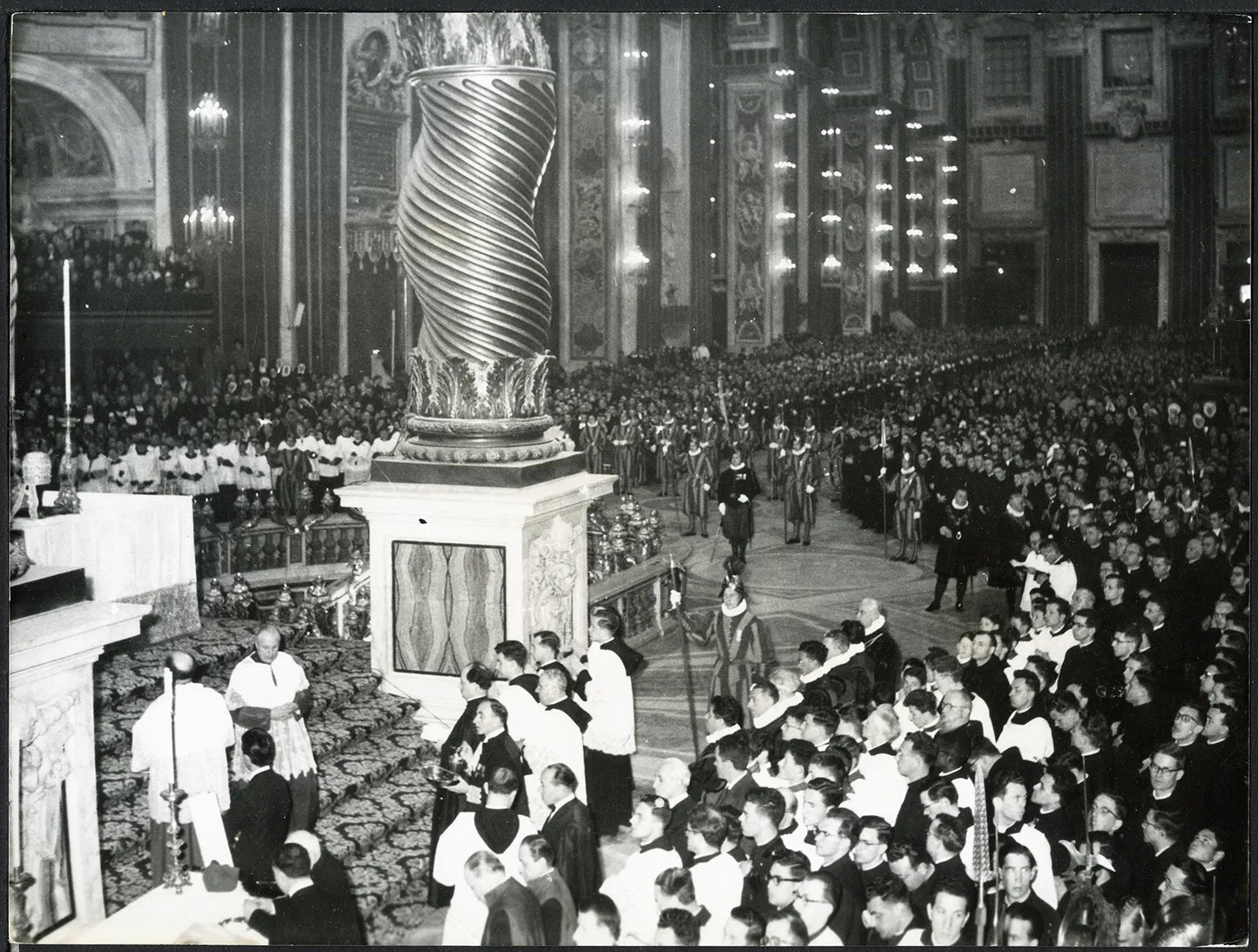 Preghiera a San Pietro anni 60 Ft 4844 - Stampa 24x18 cm - Farabola Stampa ai sali d'argento