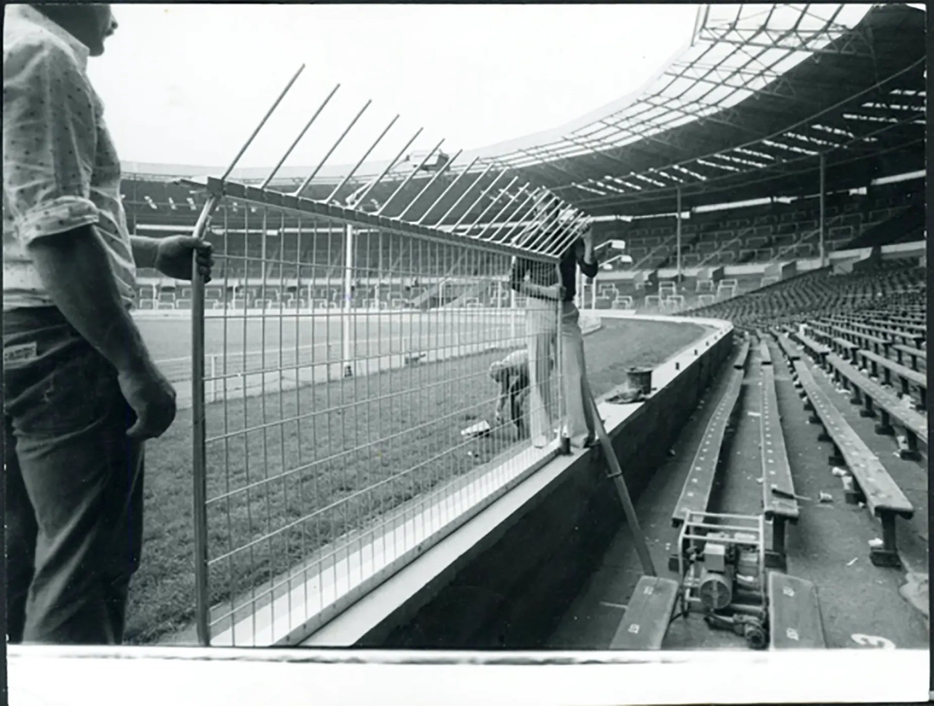 Preparitivi per Italia - Inghilterra anni 70 Ft 5101 - Stampa 20x15 cm - Farabola Stampa ai sali d'argento