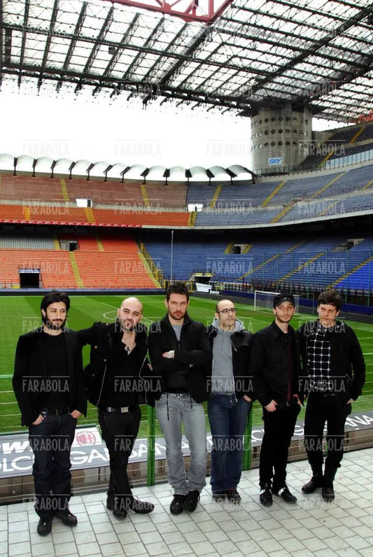Presentazione del concerto dei Negramaro a San Siro, Milano, 2008 - Farabola Immagine digitale