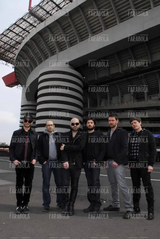 Presentazione del concerto dei Negramaro a San Siro, Milano, 2008 - Farabola Immagine digitale