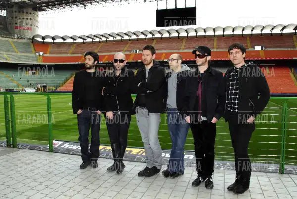 Presentazione del concerto dei Negramaro a San Siro, Milano, 2008 - Farabola Immagine digitale