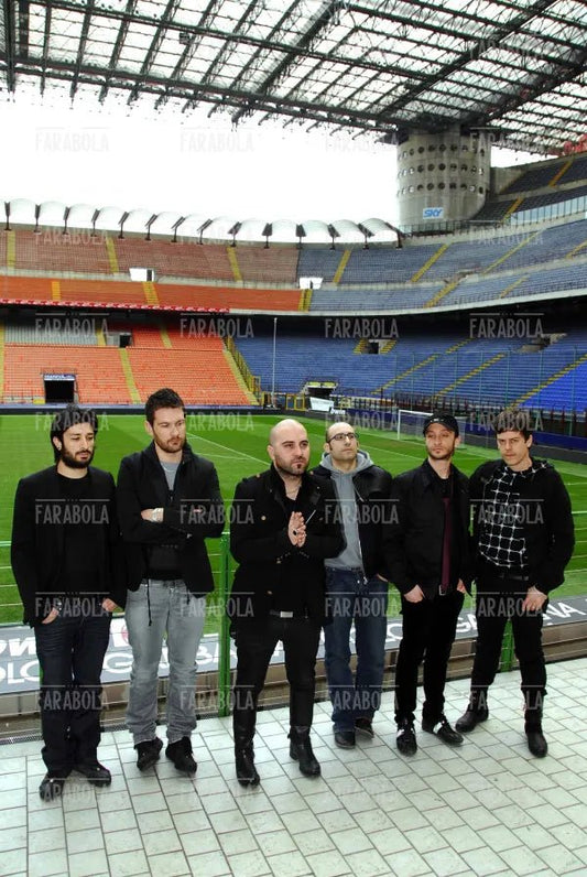 Presentazione del concerto dei Negramaro a San Siro, Milano, 2008 - Farabola Immagine digitale