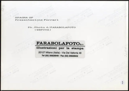 Presentazione Ferrari 1998 Ft 3773 - Stampa 24x18 cm - Farabola Stampa digitale