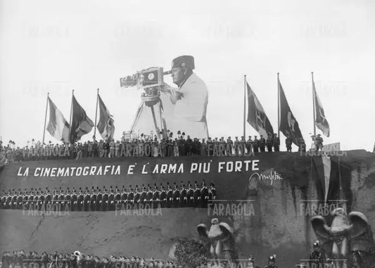Prima pietra Istituto Luce, 1937 - Farabola Immagine digitale