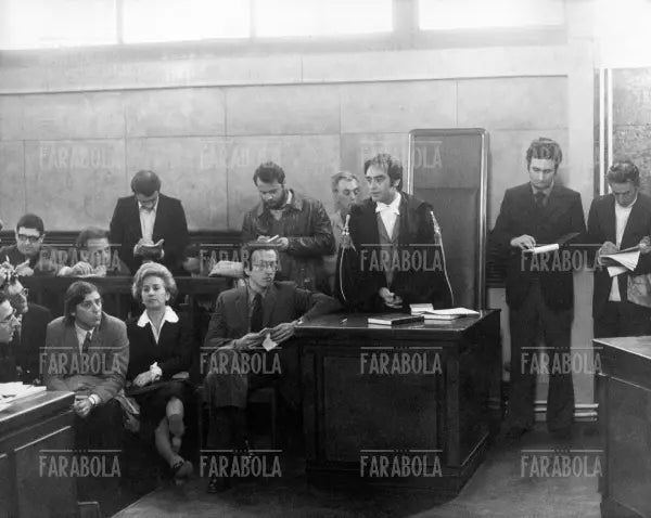 Processo a Camilla Cederna, Milano, 1972 - Farabola Immagine digitale