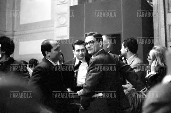 Processo a Pier Paolo Pasolini per vilipendio, 1963 - Farabola Immagine digitale
