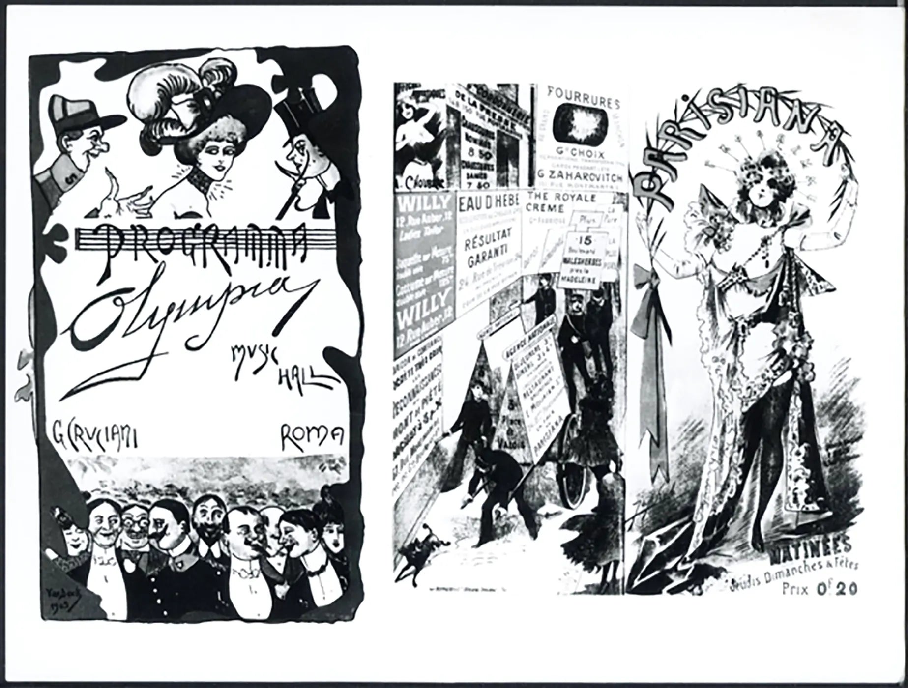 Pubblicità Caffè Concerto primo 900 Ft 5147 - Stampa 24x18 cm - Farabola Stampa ai sali d'argento (anni 90)