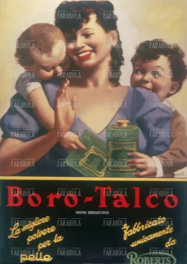 Pubblicità del Borotalco, anni 10 - Farabola Immagine digitale