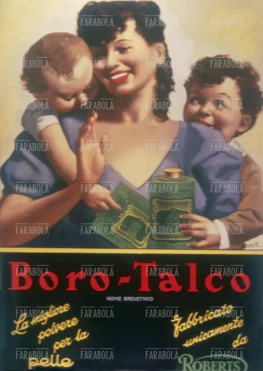 Pubblicità del Borotalco, anni 10 - Farabola Immagine digitale