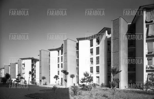 Quartiere Mangiagalli, Milano, 1956 - Farabola Immagine digitale