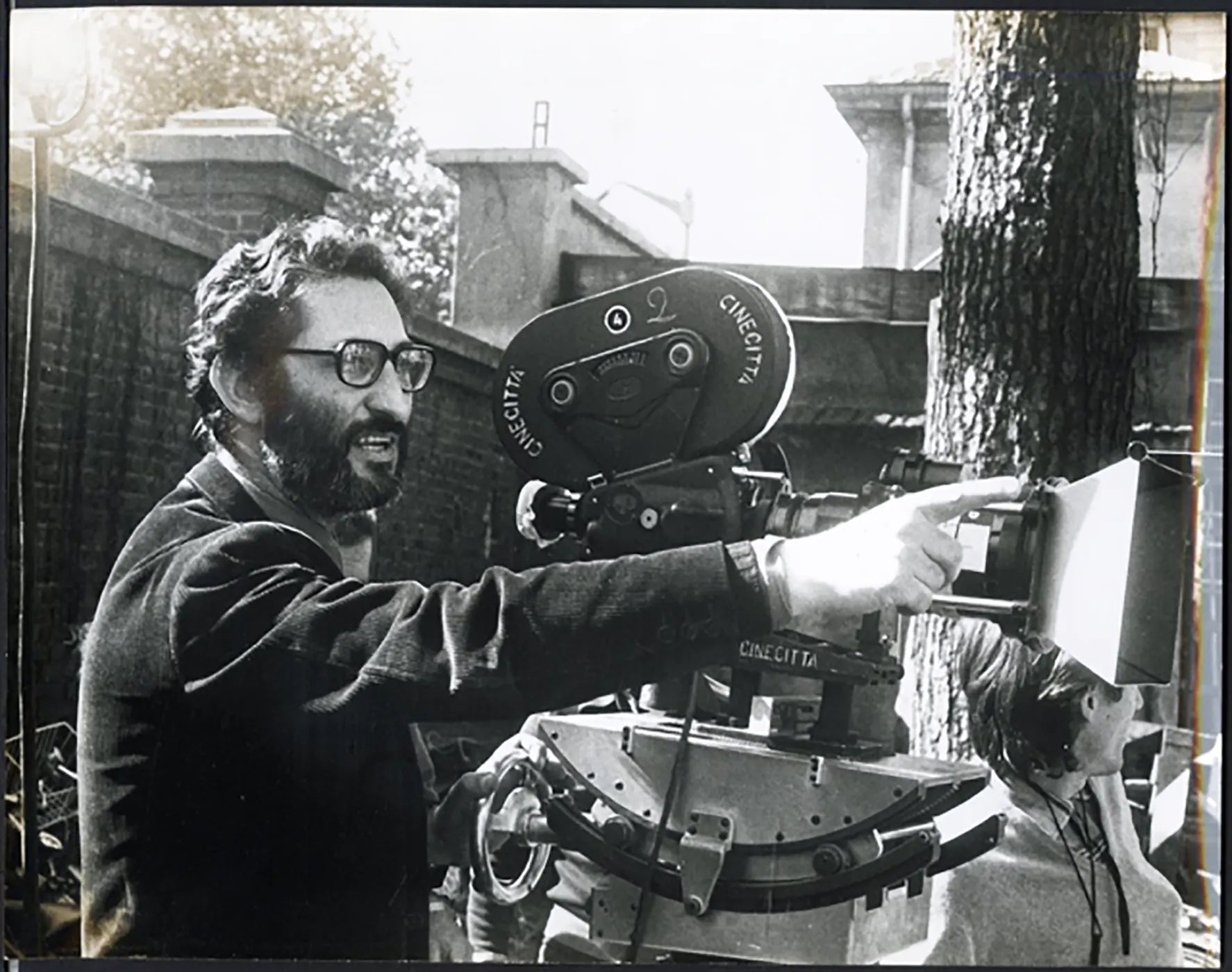 Raffaele Maiello sul set 1974 Ft 37155 - Stampa 21x27 cm - Farabola Stampa ai sali d'argento
